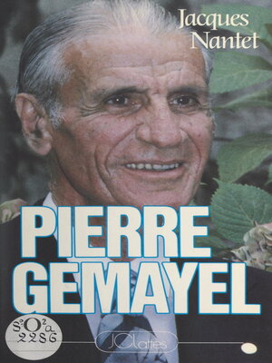 cover image of Pierre Gemayel